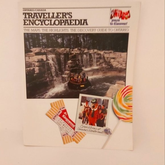 VINTAGE Traveller's Encyclopedia of Ontario Canada - Picture 1 of 6
